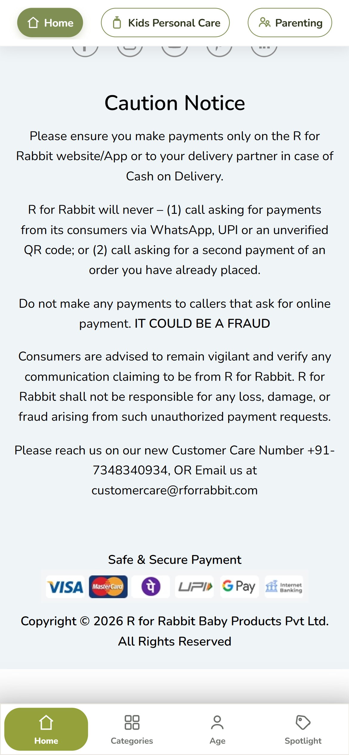 R for Rabbit — Mobile